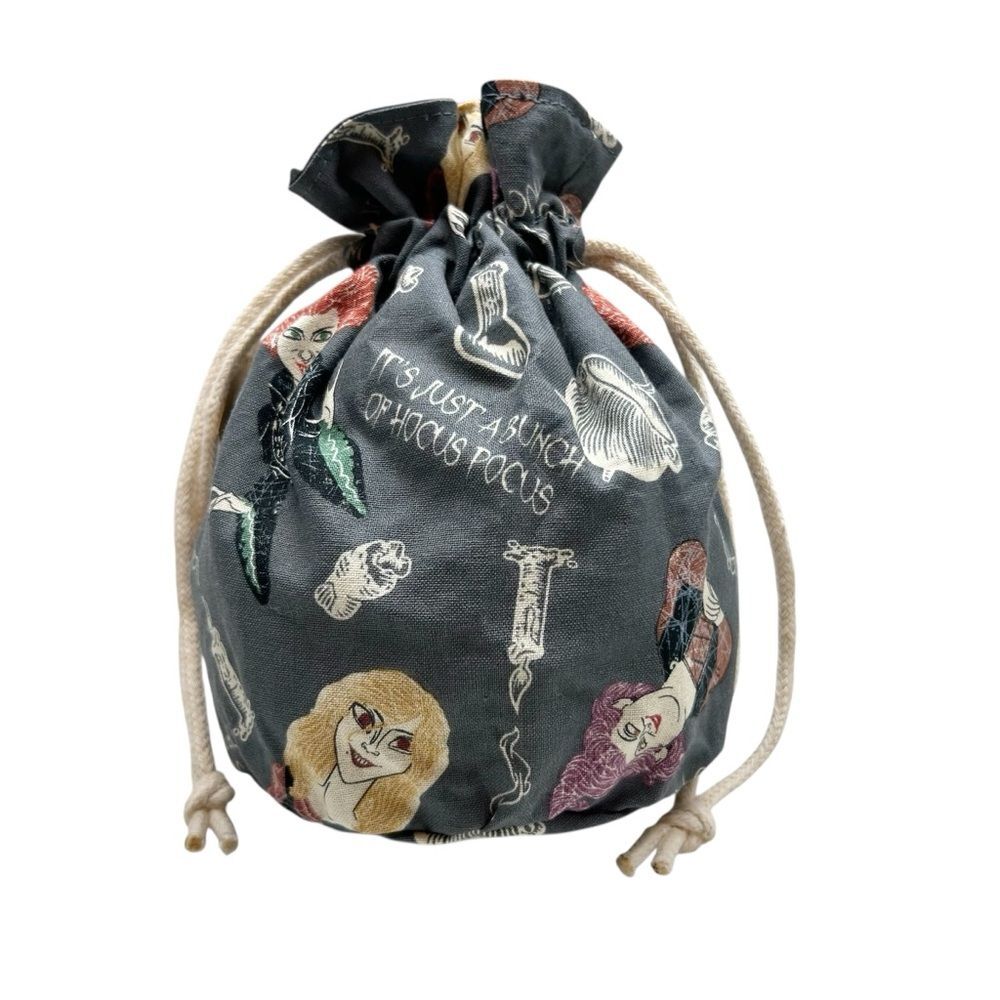Dice Bag For Tabletop Games Gift Bag Drawstring Bag Hocus Pocus Witches